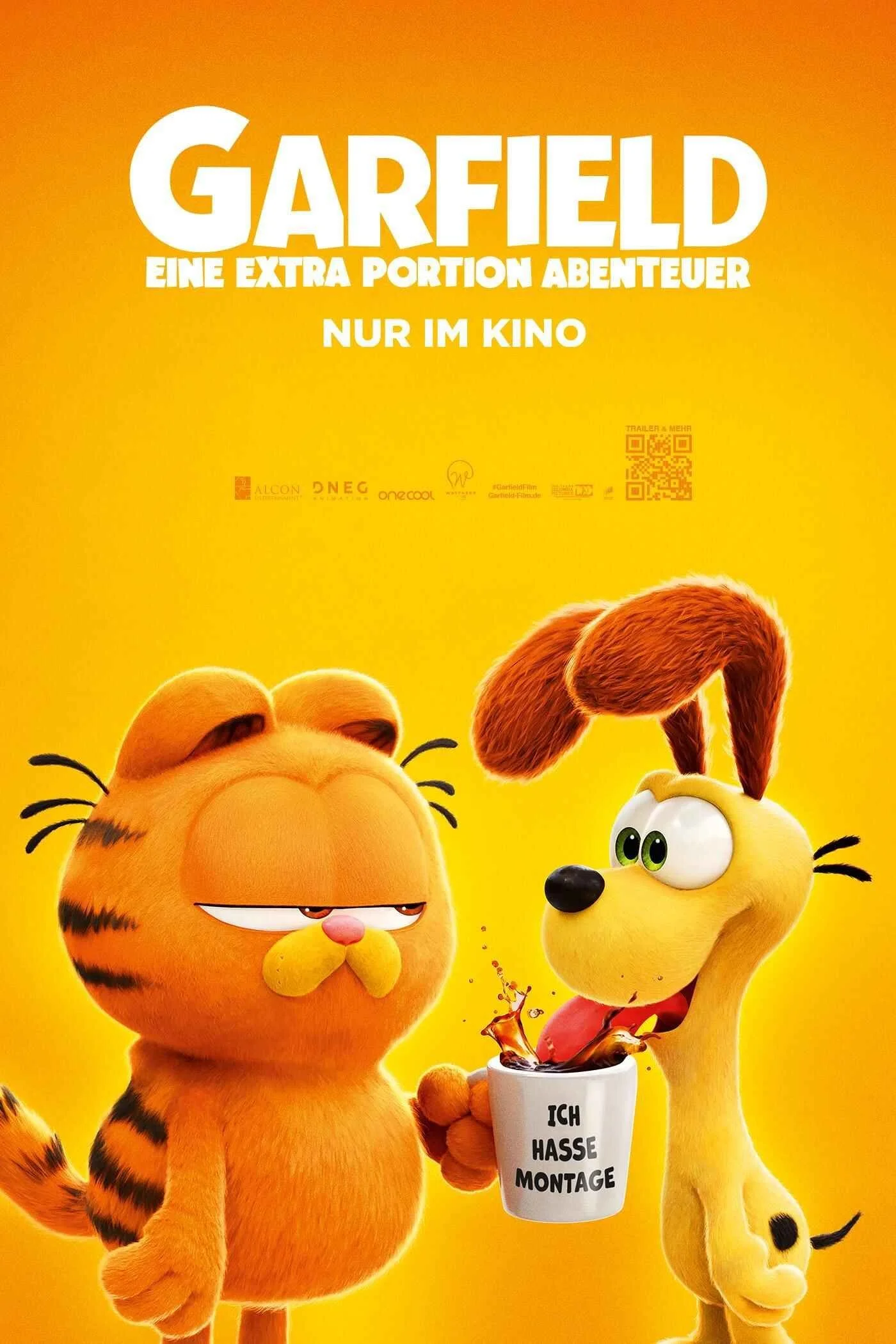 The Garfield Movie (2024) - Stream Animation movies with KEMO IPTV IPTV service